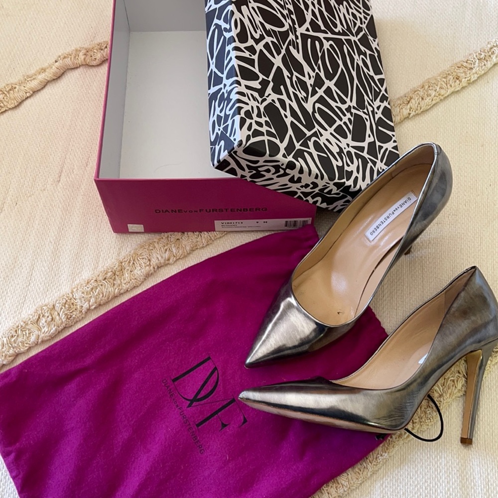 Diane Von Furstenberg heels!